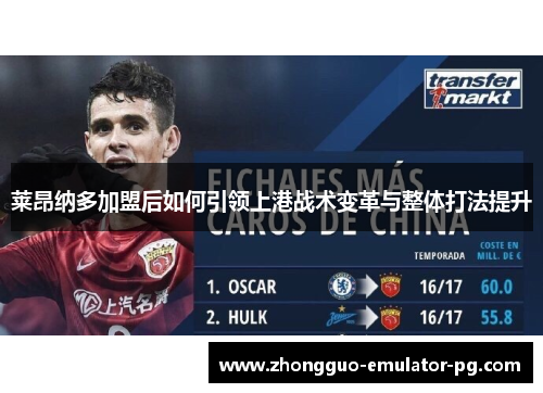 莱昂纳多加盟后如何引领上港战术变革与整体打法提升